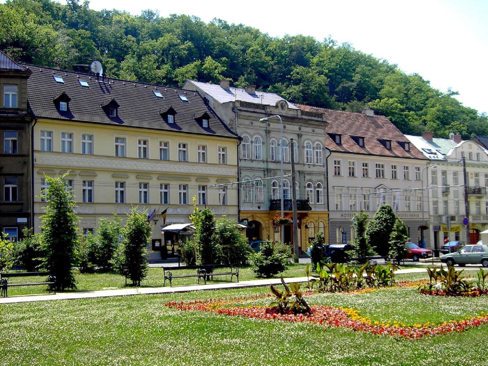 Hotel Payer Teplice Exteriör bild